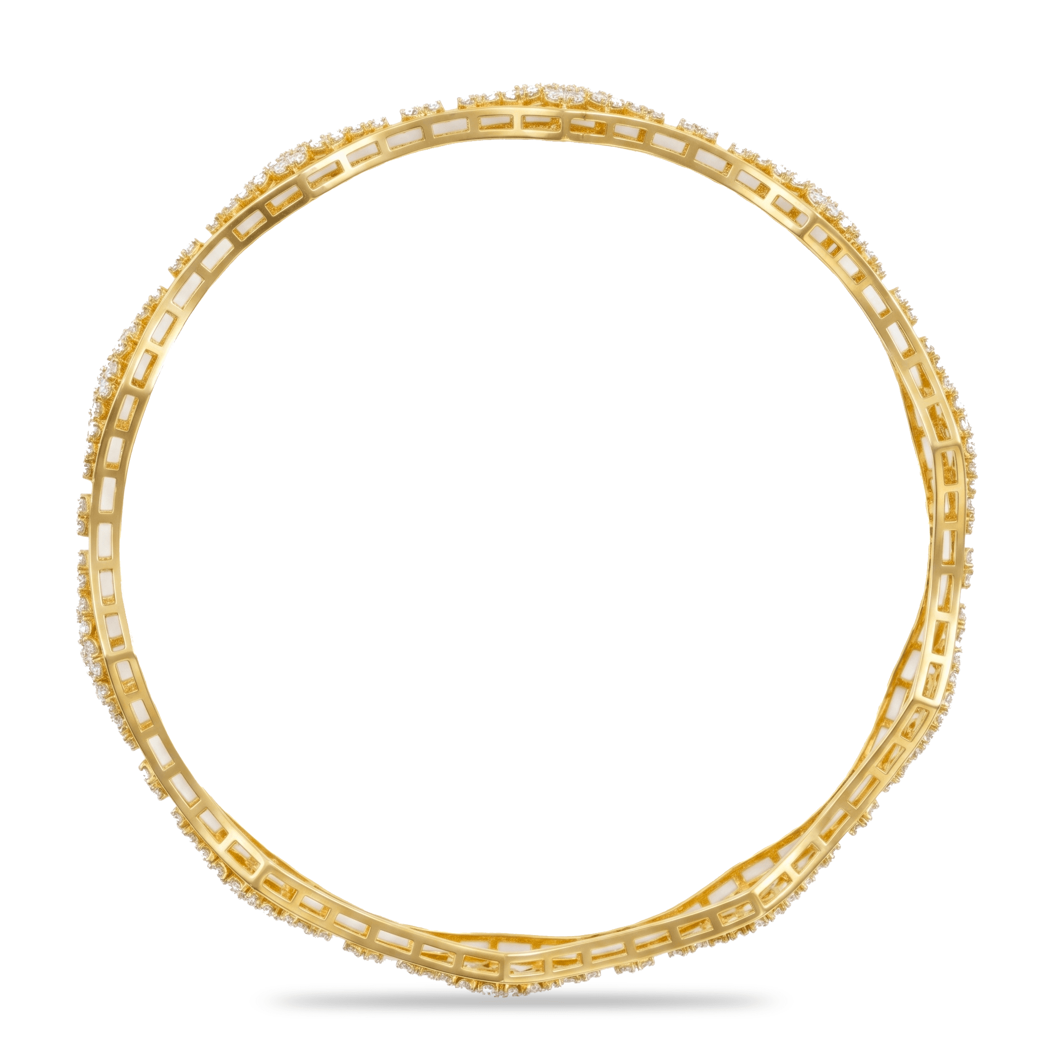 Wavy Lattice Bangle , 2.3