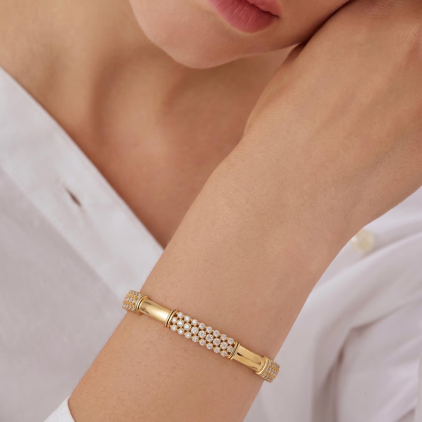 Mesh Station Bangle , 2.3