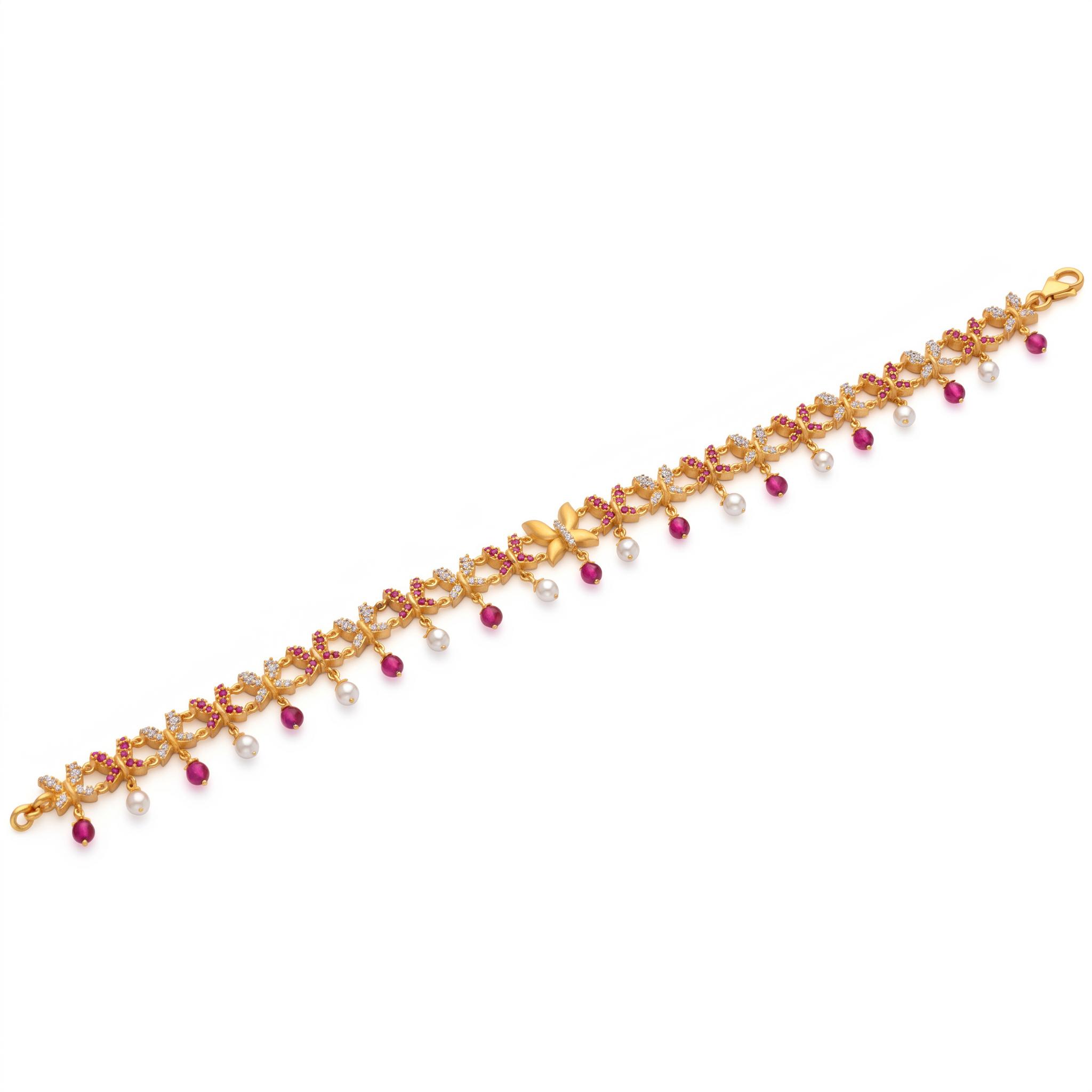 Butterfly Charm Bracelet ,